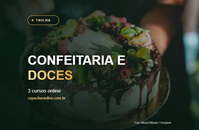 Trilha Confeitaria e Doces